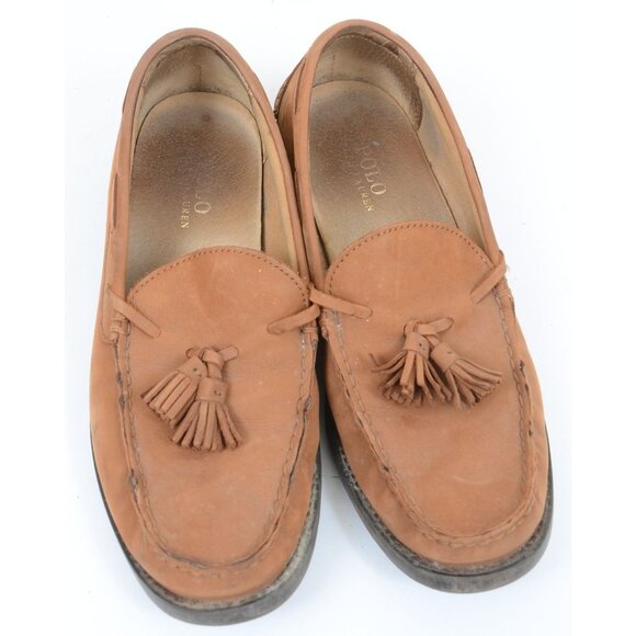 Polo Ralph Lauren Men's Kraig Leather Slip On Shoes Men's Size 11D - Picture 3 of 8